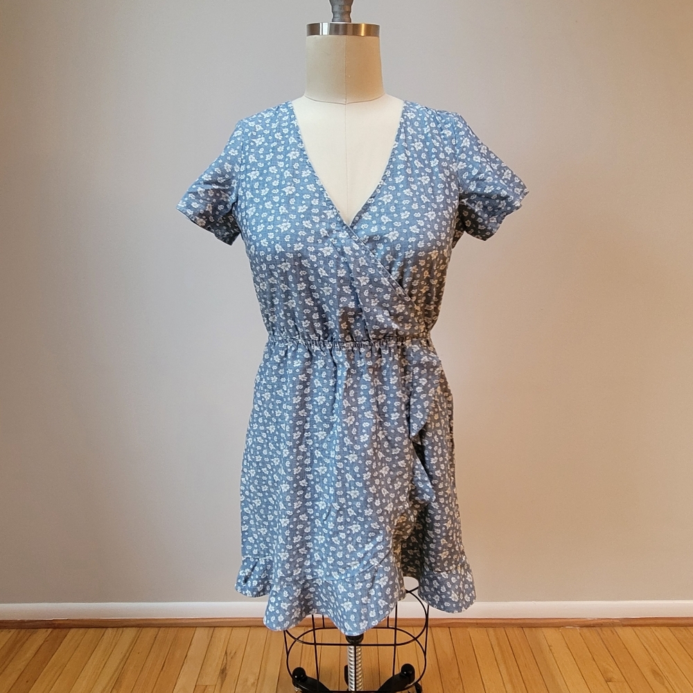 J. Crew Mercantile Chambray Dress